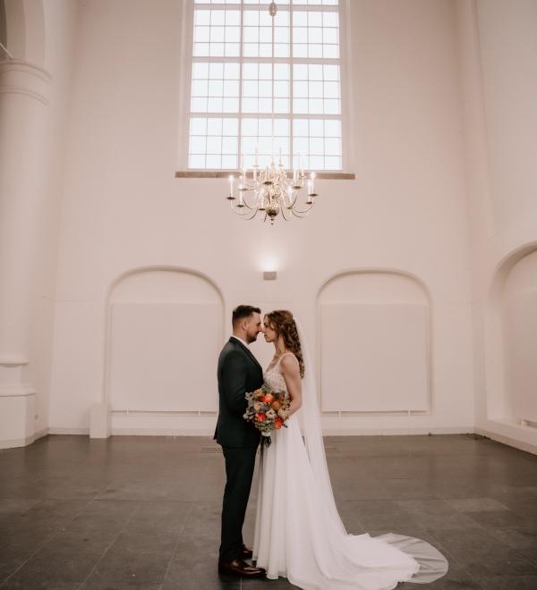 Trouwshoot Martine en Tom